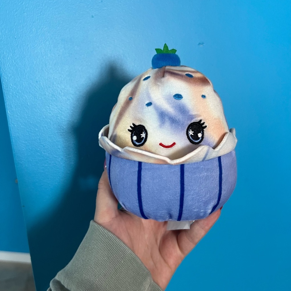 Squishmallow 5” Scented Cupcake Blueberry Muffin Plush Toy